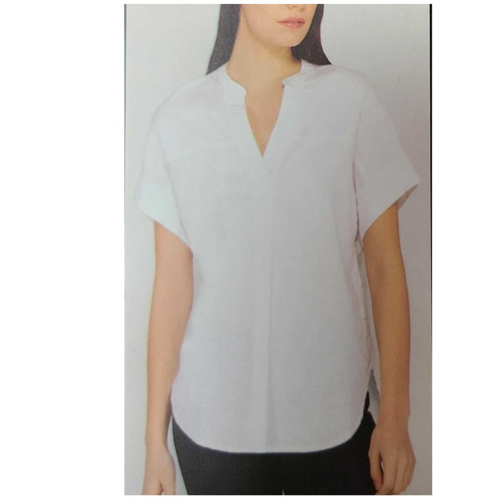 Original Nicole Miller Women's Cap Sleeve V-Neck - Picture 3 of 5